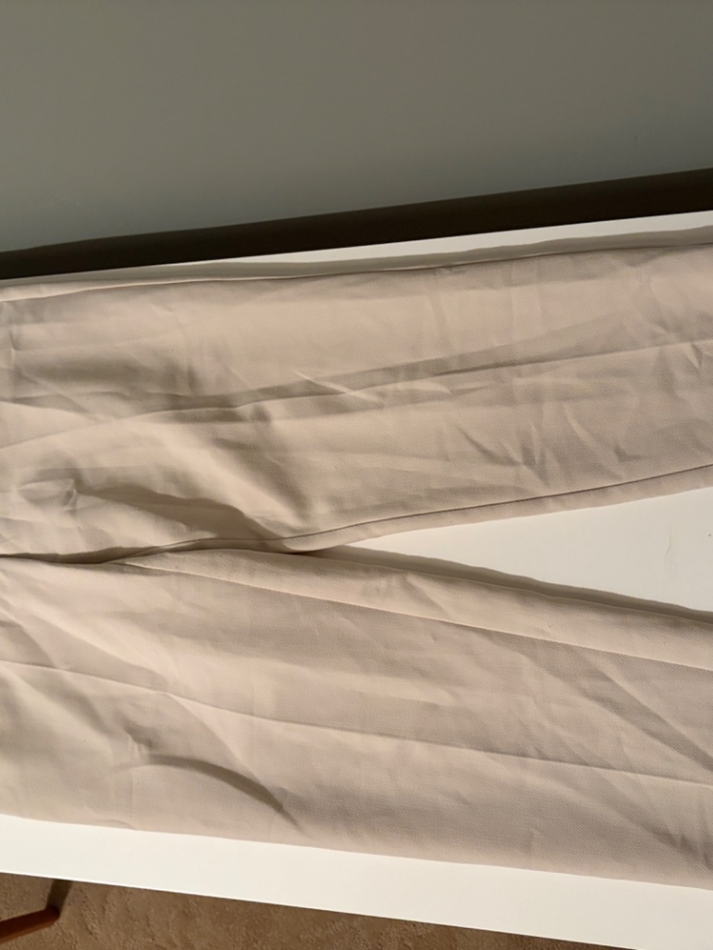 Zara creme dress pants